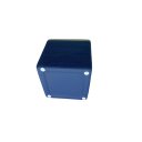 Ver imagem 7 de Cachepot Decorativo Ceramica Azul Borda Dourada 10x10 Espressione Cachepot Decorativo Quadrado, Vaso