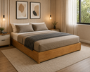 Ver imagem 3 de Base Cama Box Queen Imperatriz Com Pés Mel Viero
