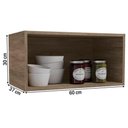 Ver imagem 3 de Armário de Geladeira P- Cozinha Maxxi G772 C- 1 Porta Basculante 60cm Branco - Kappesberg