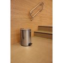 Ver imagem 5 de Lixeira com Pedal Tramontina Loop Aço Inox Polido 12 Litros