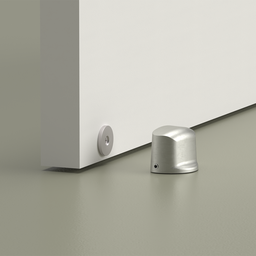 Trava Porta Magnético Fixador com Adesivo 3m Comfortdoor Prendedor Cromado Escovado - 9