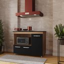Ver imagem 1 de Balcão para Cooktop 3 Portas Armário de Cozinha Ana - Ssx Multicoisas