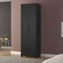 Ver imagem 4 de Kit com 2 Armários Multiuso Escritório Nt4020 4 Portas e Prateleiras