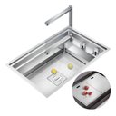 Ver imagem 1 de Cuba de Cozinha Hide com Torneira Purificador Luxo Completa Invisível - Brinovar