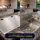 Ver imagem 6 de Cuba de Cozinha Hide com Torneira Purificador Luxo Completa Invisível - Brinovar