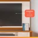 Ver imagem 6 de Rack Bancada com Painel Detalhe Ripado Vetro para Tv até 75 Polegadas 2,18m Madeirado/off White