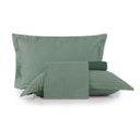 Ver imagem 1 de Lençol Avulso C / Elastico Queen Poa All Design, - Verde escuro