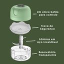 Ver imagem 6 de Mini Processador de Alimentos Elétrico Usb 250ml