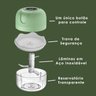 Mini Processador de Alimentos Elétrico Usb 250ml - 6