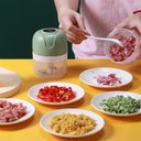 Ver imagem 2 de Mini Processador de Alimentos Elétrico Usb 250ml