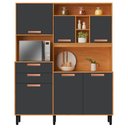 Ver imagem 2 de Kit Cozinha Compacta Itatiaia Napoles 6 Portas 2 Gavetas
