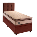 Ver imagem 5 de Cama Box Bau com Colchão Solteiro Belmont Hellen + Cabeceira Marrom