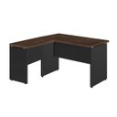 Ver imagem 4 de Mesa em L (Mesa 1,35m + Mesa Auxiliar) – C/ Gavetas – WORKSTART – MARSALA/PRETO – 25423