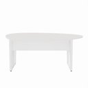 Ver imagem 2 de Mesa de Reunião Orgânica 1,80m MDP 180cm Branco F5 Office