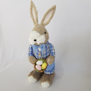 Ver imagem 2 de Coelho Páscoa Rústico Fios de Sisal Cru