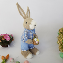 Ver imagem 5 de Coelho Páscoa Rústico Fios de Sisal Cru