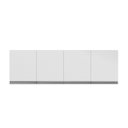 Ver imagem 1 de Armário Aéreo Suspenso P/ Cozinha Andreia 150cm C/ 4 Portas - Ajl Móveis