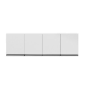 Armário Aéreo Suspenso P/ Cozinha Andreia 150cm C/ 4 Portas - Ajl Móveis