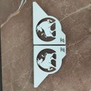 Ver imagem 3 de Mão Francesa Ornamentada Branca 20cm Touro em Aço Economia Zarg