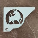 Ver imagem 5 de Mão Francesa Ornamentada Branca 20cm Touro em Aço Economia Zarg