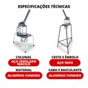 Ver imagem 3 de Amassador de Batatas Legumes Torresmo Industrial Grande - Vitalex