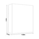 Ver imagem 2 de Guarda Roupa Sevilha Casal com Espelho 3 Portas 9 Gavetas Carioca Cor Cinamomo