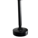 Ver imagem 2 de Ducha Black Autolimpante Abs 12,5 Cm C/ Braço de Teto 24 Cm