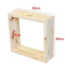 Ver imagem 2 de Nicho Retangular de Madeira 30x30 Centímetros - Pensemadeiras - Única Único