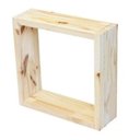 Ver imagem 3 de Nicho Retangular de Madeira 30x30 Centímetros - Pensemadeiras - Única Único