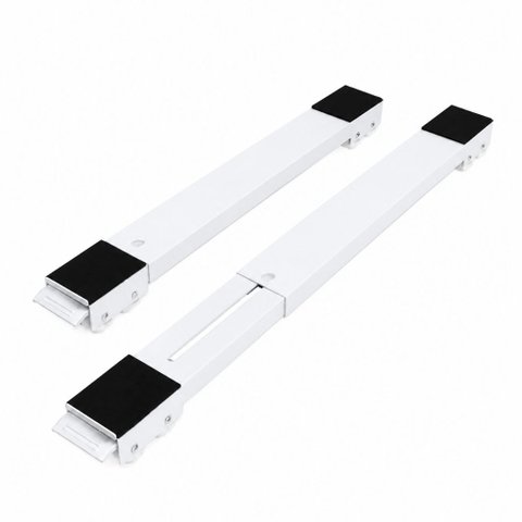 Suporte Universal com Rodinhas para Arrastar Geladeira, Fogões e Móveis Ms-2011:Branco