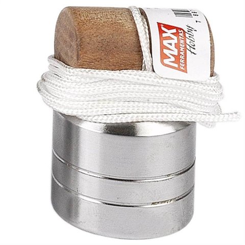 Prumo de Aço Parede 400g - 80555 - Max Prumo de Aco Parede 400gr Max 80555 Max Metalurgi