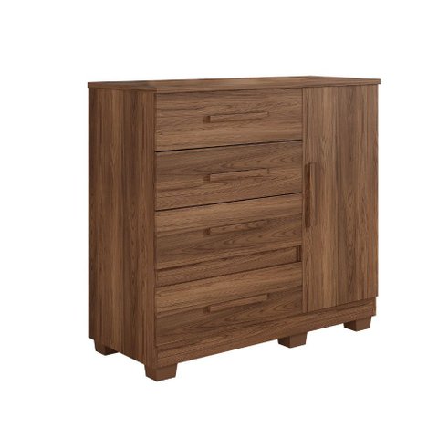 Cômoda New Florença 4 Gavetas 1 Porta com Sapateira - Benetil