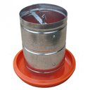 Ver imagem 2 de Comedouro Tubular 5 Kg Galvanizado Galinha Choca