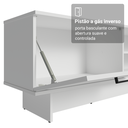 Ver imagem 7 de Rack para TV até 80 Polegadas 218 cm 2 Portas Branco Agata Madesa