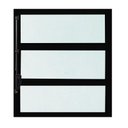 Ver imagem 1 de Janela de Alumínio Preto Vitro Basculante CMC Modular - 1.00 (L) X 1.00 (A)