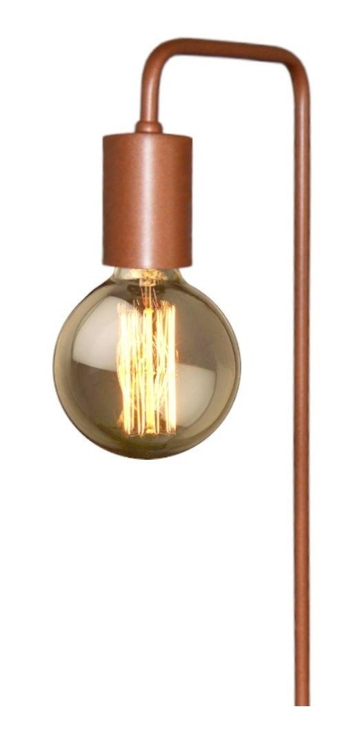 Luminária Abajur de Chão Estilo Retrô para Sala, Quarto - Ideal para utilizar com Lâmpada de Filamen - 2
