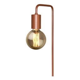 Luminária Abajur de Chão Estilo Retrô para Sala, Quarto Ideal para Utilizar com Lâmpada de Filamento - 2