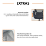 Cadeira de Escritório Presidente Executiva Oficial Supreme - Preto - 1 - 7