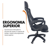 Cadeira de Escritório Presidente Executiva Oficial Supreme - Preto - 1 - 4