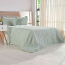 Ver imagem 1 de Kit Cobre Leito Casal Ultra Lisse Lisa New 210x230cm Verde Menta