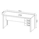 Ver imagem 2 de Mesa para Escritório Home Office ME4113 MDP Nogal - Gran Belo