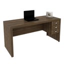 Ver imagem 5 de Mesa para Escritório Home Office ME4113 MDP Nogal - Gran Belo