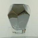 Ver imagem 4 de Vaso Decorativo Enfeite Planta Geométrico Vidro 15x12x12cm Prata