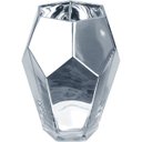 Ver imagem 1 de Vaso Decorativo Enfeite Planta Geométrico Vidro 15x12x12cm Prata