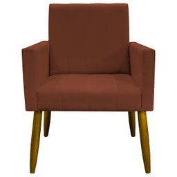 Poltrona Decorativa para Sala Mari Suede Cores - 3 Poltrona Decorativa para Sala Mari Suede Cores - 3