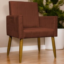 Poltrona Decorativa para Sala Mari Suede Cores - 2 Poltrona Decorativa para Sala Mari Suede Cores - 2