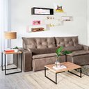 Ver imagem 1 de Kit 3 Nichos Decorativo Coleções Organizador mdf Branco 6pç