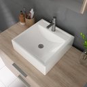 Ver imagem 3 de Kit Gabinete Banheiro Rubi 80cm - Gabinete + Cuba + Espelheira - Madeirado Inteiro