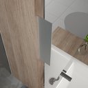 Ver imagem 4 de Kit Gabinete Banheiro Rubi 80cm - Gabinete + Cuba + Espelheira - Madeirado Inteiro