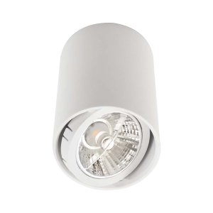 Spot Sobrepor Redondo 8,7cm Abs Branco P/ Ar70 Gu10 Sz293s Megalux St3034